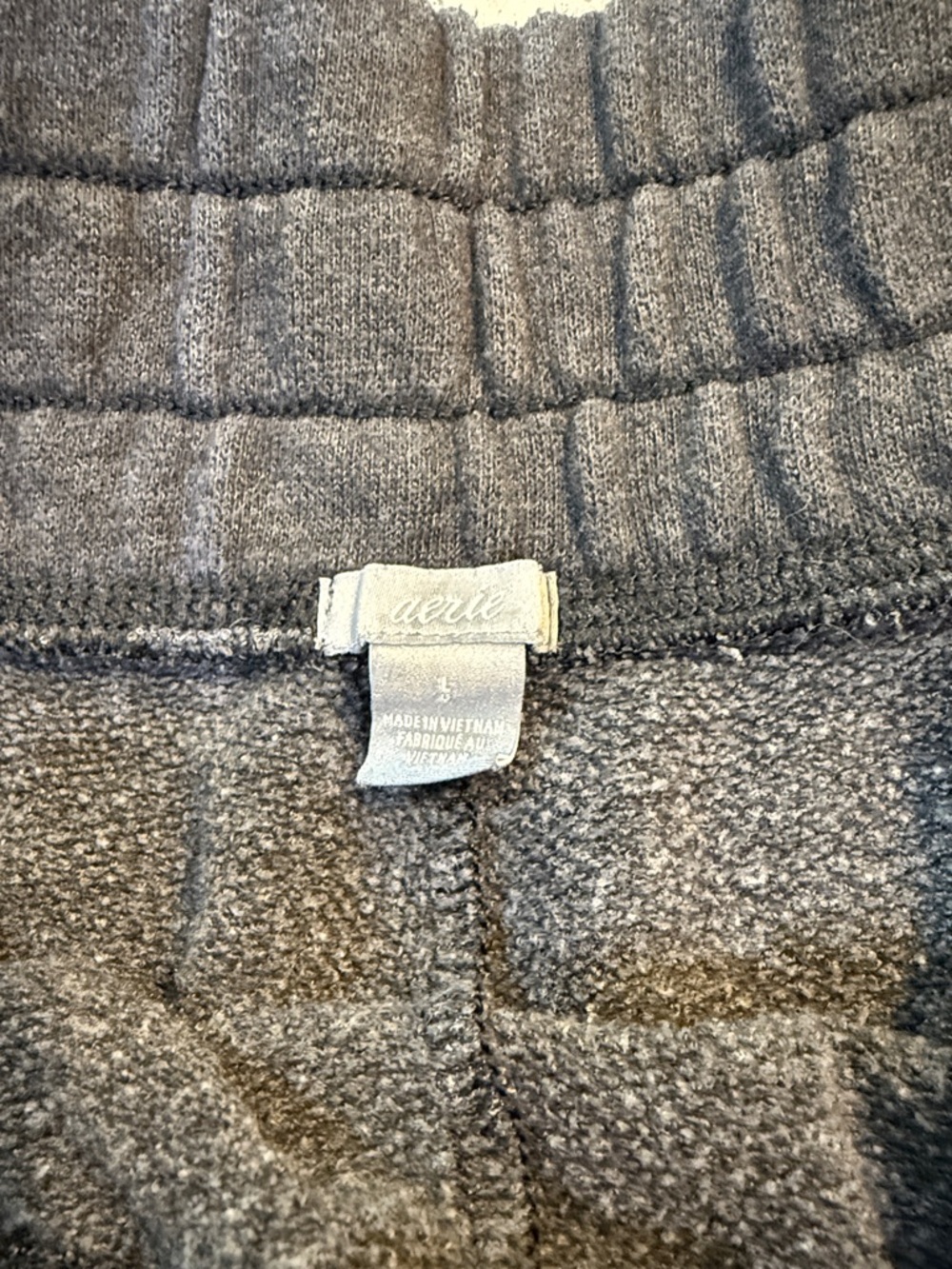 aerie Charcoal Gray Lounge Shorts - Picture 2 of 2